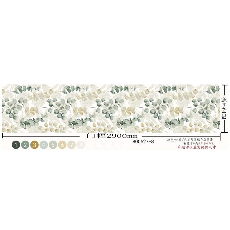 Gultas pārklājs printed 160x220cm lapas