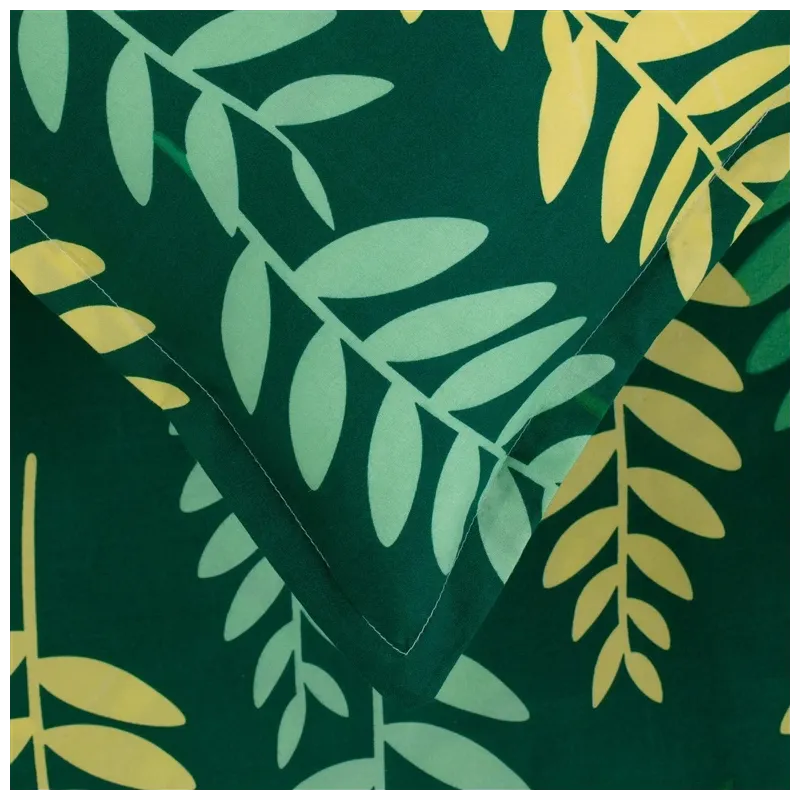 Комплект постельного белья Okko CD001, зеленый цв., 140 x 200 cm