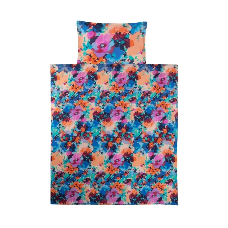 Комплект постельного белья Okko FLOWER2, многоцветный, 140 x 200 cm