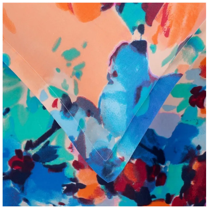 Комплект постельного белья Okko FLOWER2, многоцветный, 140 x 200 cm