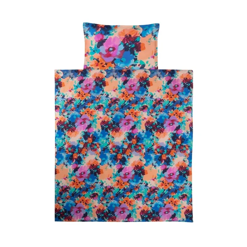 Комплект постельного белья Okko FLOWER2, многоцветный, 140 x 200 cm