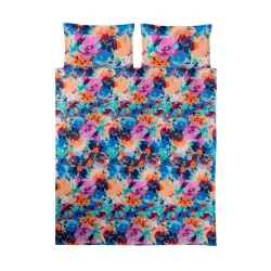 Комплект постельного белья Okko FLOWER2, многоцветный, 200 x 220 cm