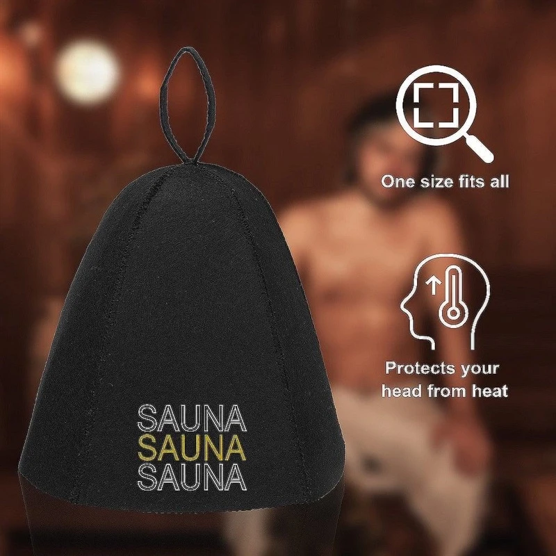 Pirts cepure melnas vilnas rsh-04-b