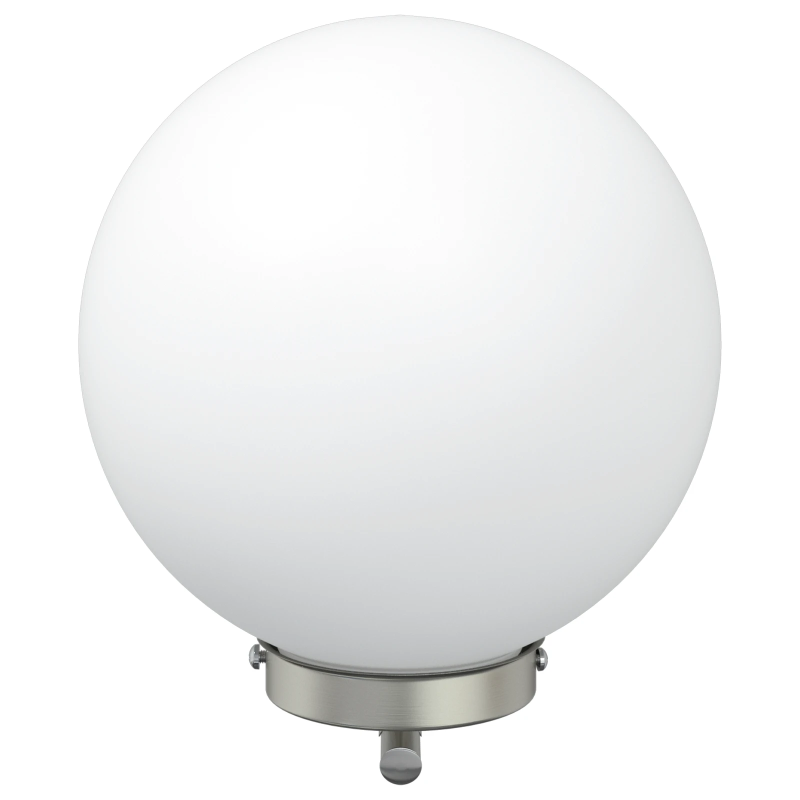 vidaXL Āra sienas gaisma Sudraba 29 x 25 x 33 cm