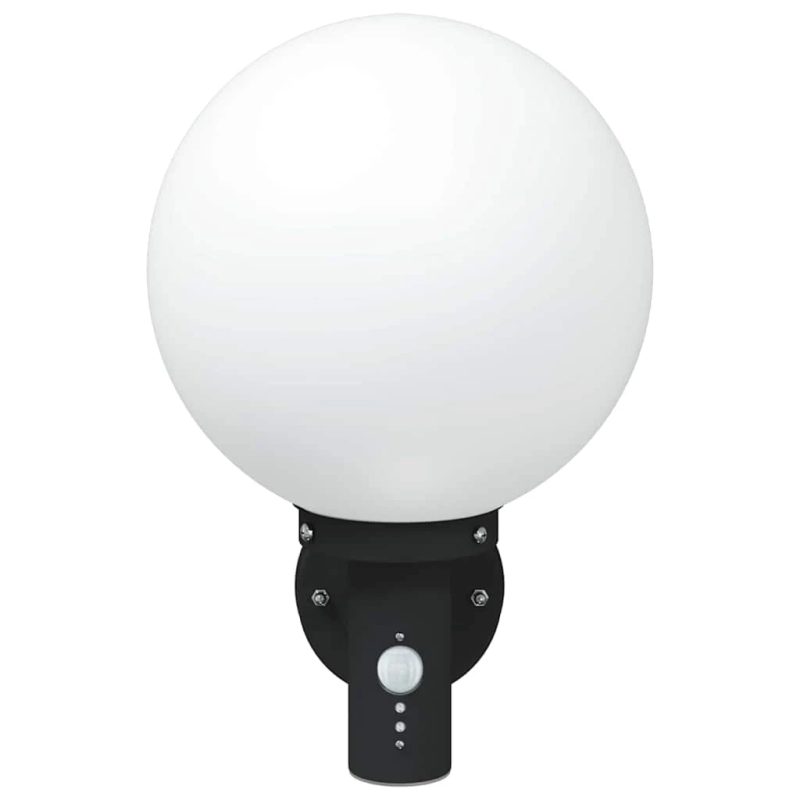 vidaXL Āra sienas gaisma Melna 28 x 25 x 38 cm