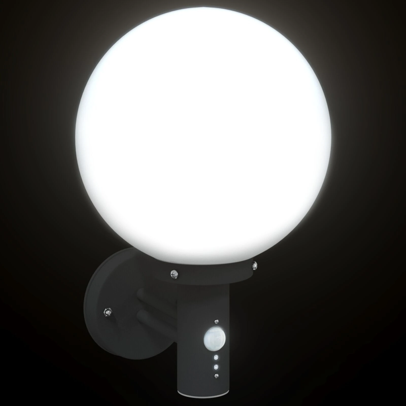 vidaXL Āra sienas gaisma 2 pcs Melna 28 x 25 x 38 cm