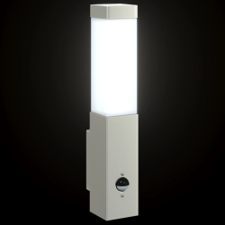 vidaXL Āra sienas gaisma 2 pcs Sudraba 10.5 x 6 x 33 cm