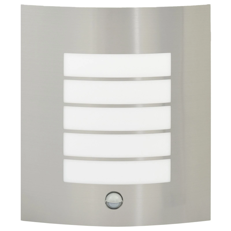 vidaXL Āra sienas gaisma Sudraba 23.5 x 9 x 26 cm