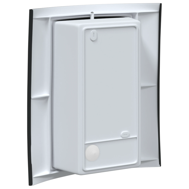 vidaXL Āra sienas gaisma Melna 23.5 x 9 x 26 cm