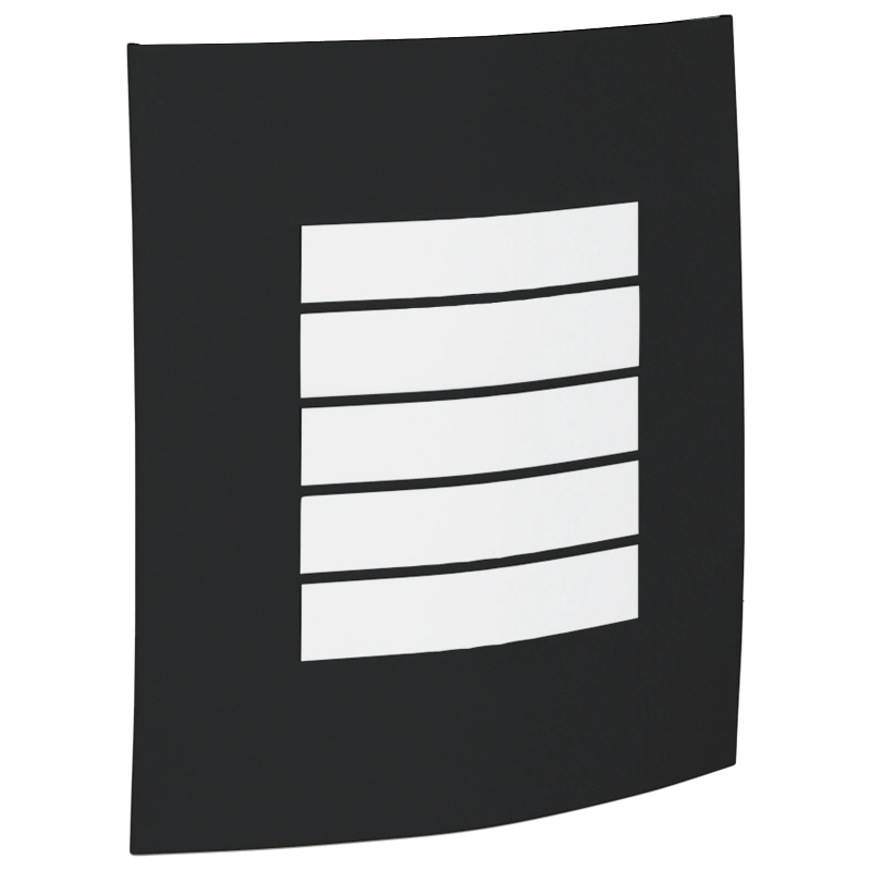 vidaXL Āra sienas gaisma 2 pcs Melna 23.5 x 9 x 26 cm