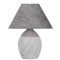 Table lamp ceramica e14 mt85708-grey