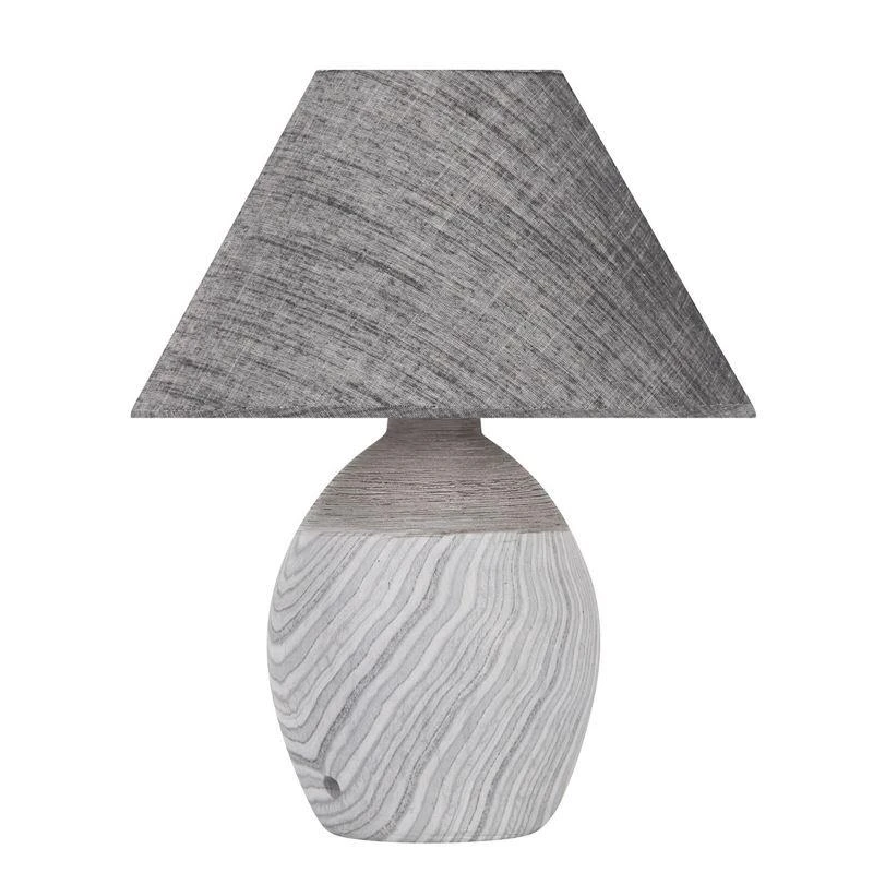 Galda lampa ceramica e14 mt85708-grey
