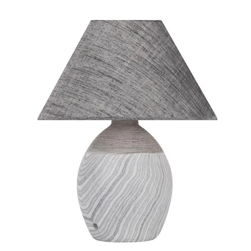 Galda lampa ceramica e14 mt85708-grey