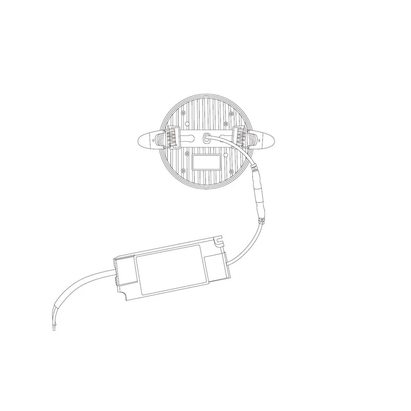 Led gaismeklis ieb frameless 10wapaļa