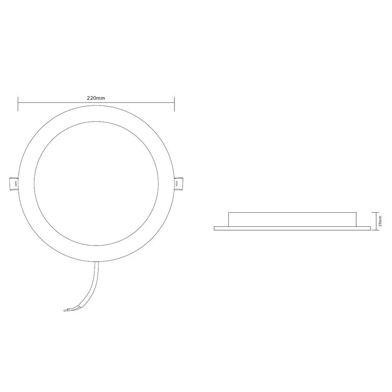 Led gaismeklis ieb epirus 18wapaļa