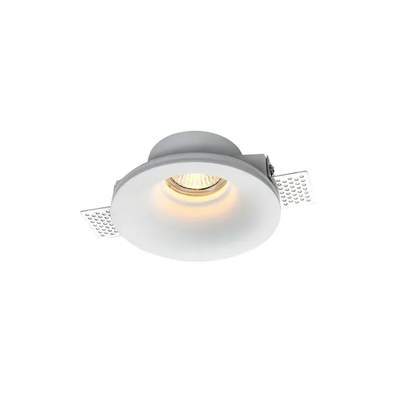 Lampa padziļinājums Domoletti Gypsum, GU10, balta krās.
