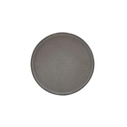 Šķīvis pusd.domoletti brown dots 26cm