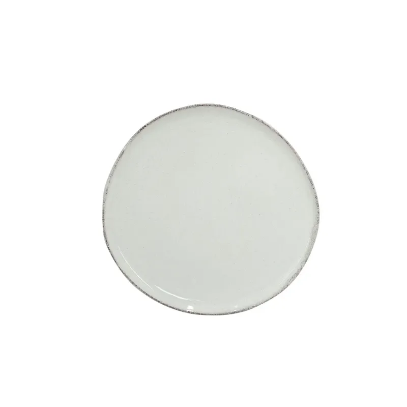 Šķīvis pusdienu Domoletti Sesam Dots, DIA 26.8 cm, balta