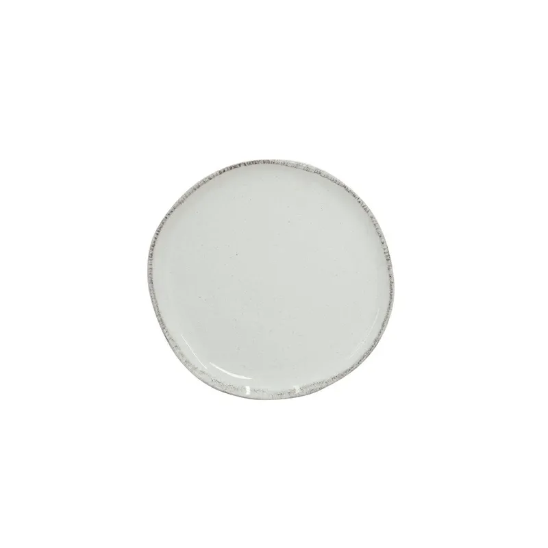 Šķīvis pusdienu Domoletti Sesam Dots, DIA 20.3 cm, balta