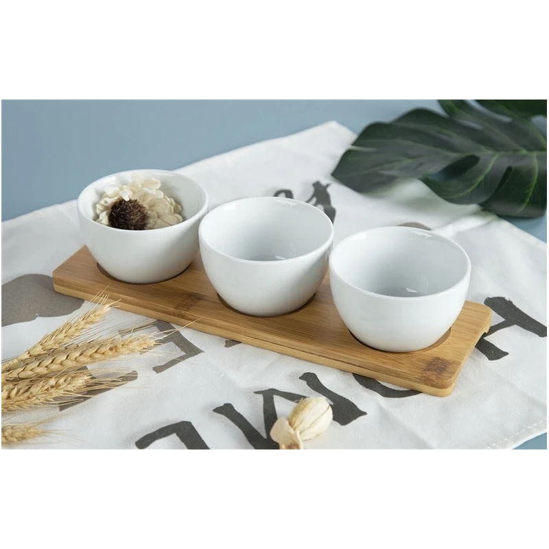 Šķīvis serv.porc.ar bamb.paliktni 28x9cm