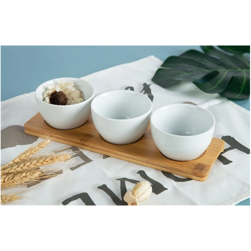 Šķīvis serv.porc.ar bamb.paliktni 28x9cm