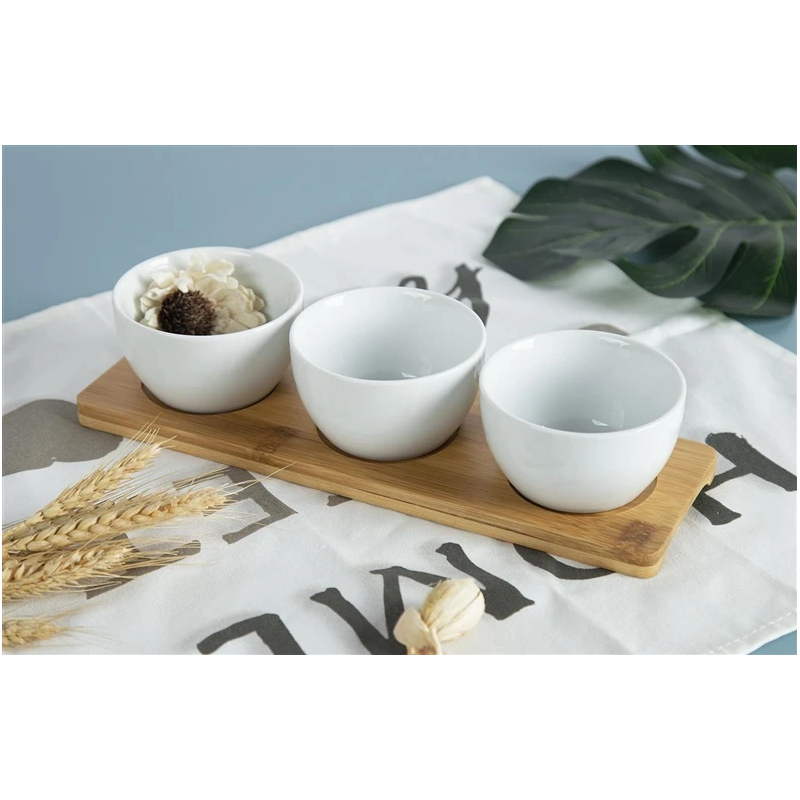 Šķīvis serv.porc.ar bamb.paliktni 28x9cm