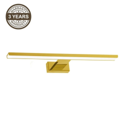 Sienas lampa led van 50cm 12w 30k zelta