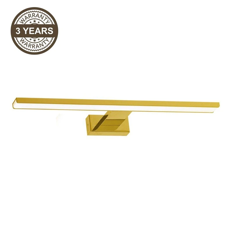 Sienas lampa led van 50cm 12w 30k zelta