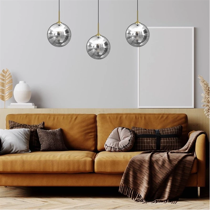 Lampa griestu bursa 3xe14 līn.m.-zel.