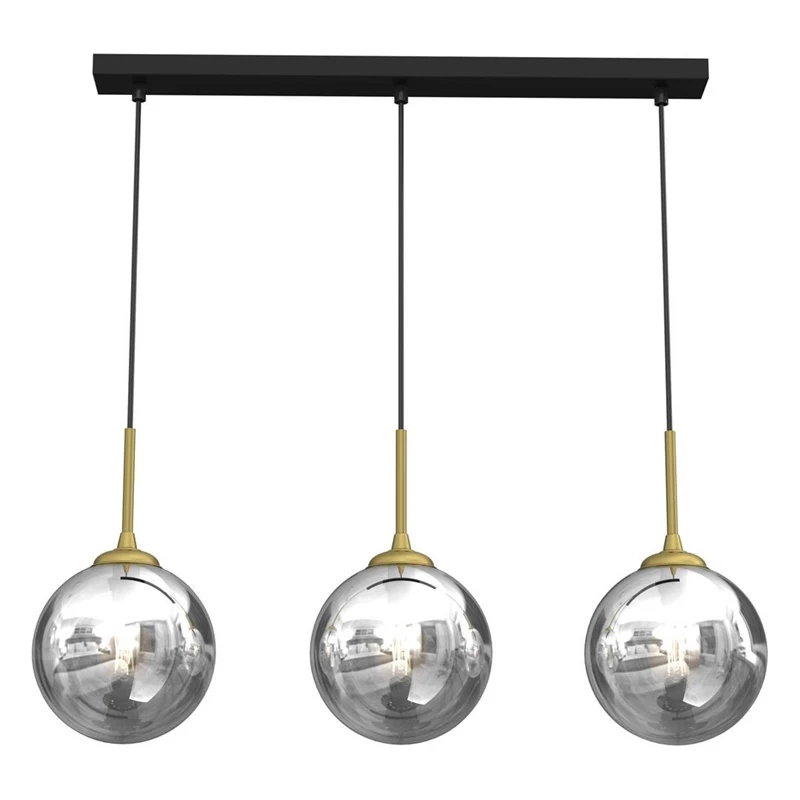 Lampa griestu bursa 3xe14 līn.m.-zel.