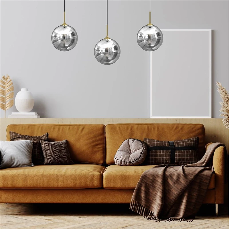 Lampa griestu bursa 3xe14 līn.m.-zel.