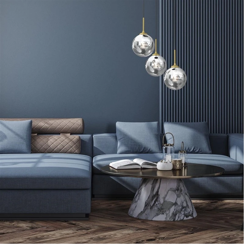 Lampa griestu bursa 3xe14 ap.m.-zelta