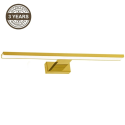 Sienas lampa led mik 80cm 15w ip44 zelta