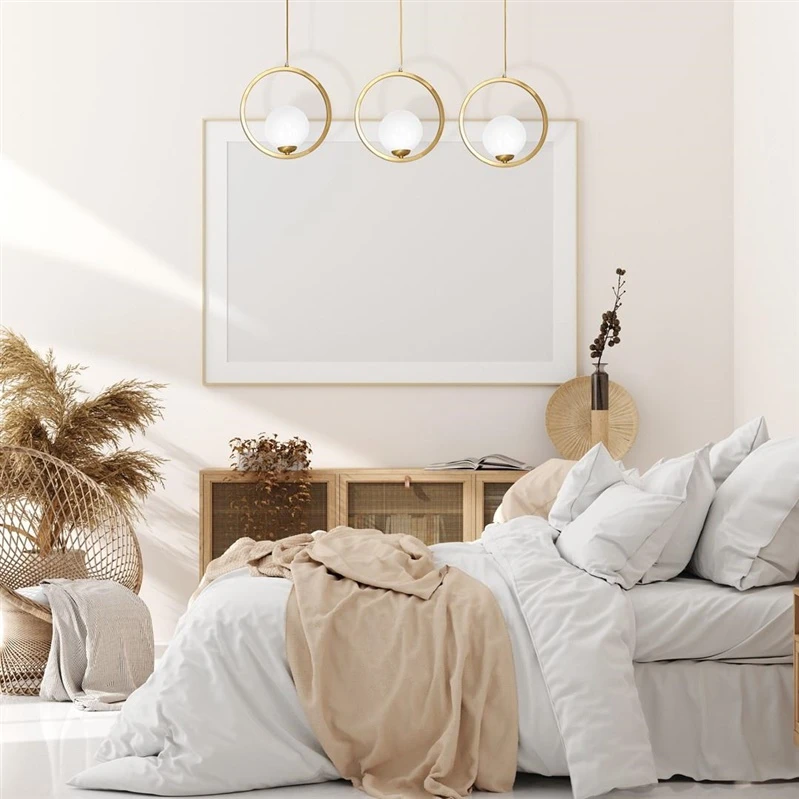 Lampa griestu konya 3xe14 mlp5574 zelta