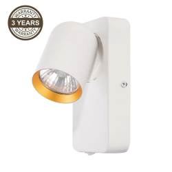 Sienas lampa tunis gu10 ml9942 bal.-zel.