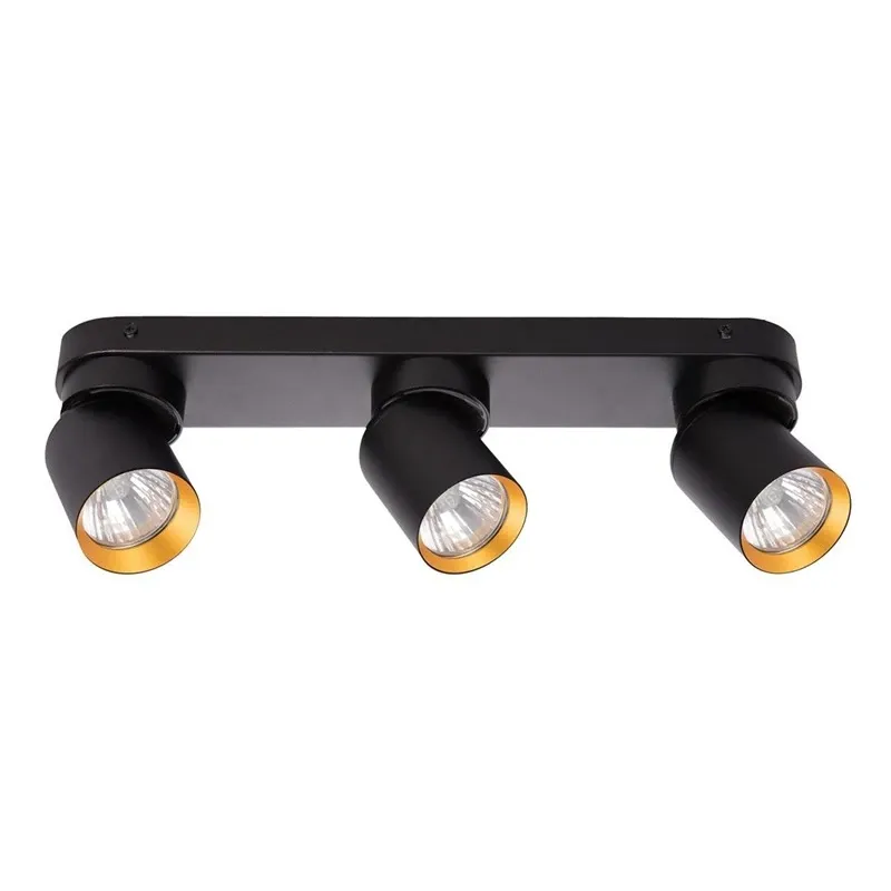 Lampa tunis 3xgu10 ml9937 melna-zel