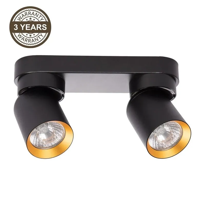 Ceiling light tunis 2xgu10 ml9935 b-gold