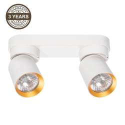 Lampa tunis 2xgu10 ml9934 bal.-zel.