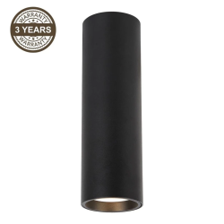 Lampa pori 20cm gu10 ml0384 melna