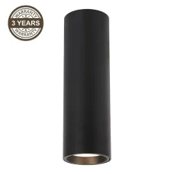 Lampa pori 20cm gu10 ml0384 melna
