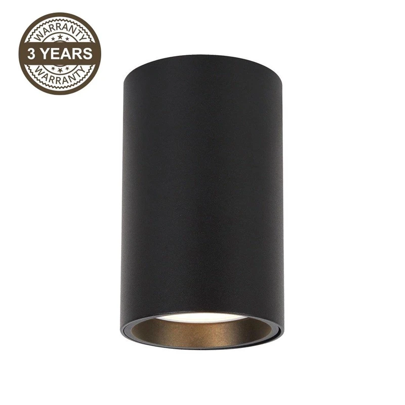 Lampa pori 10cm gu10 ml0381 melna