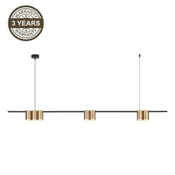 Lampa griestu pori 7xgu10 ml0372 zelta