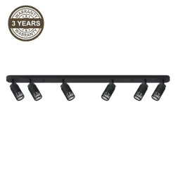 Ceiling light alveo 6xgu10 ml0297 black