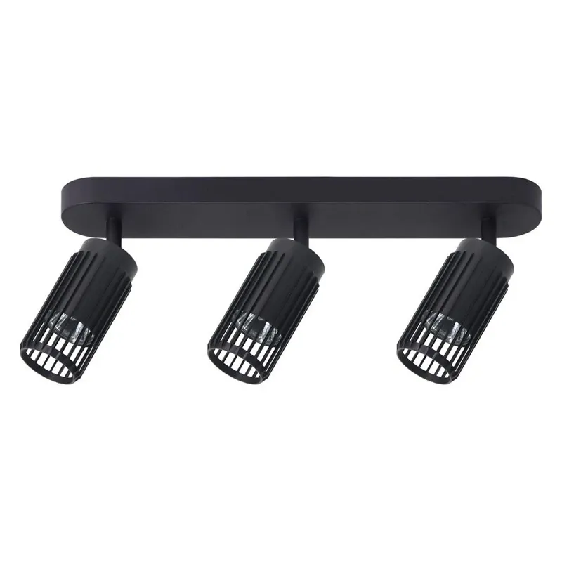 Lampa alveo 3xgu10 ml0296 melna