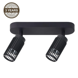 Lampa alveo 2xgu10 ml0295 melna