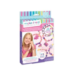 MAKE IT REAL Rokassprādžu izgatavošanas komplekts Color Reveal