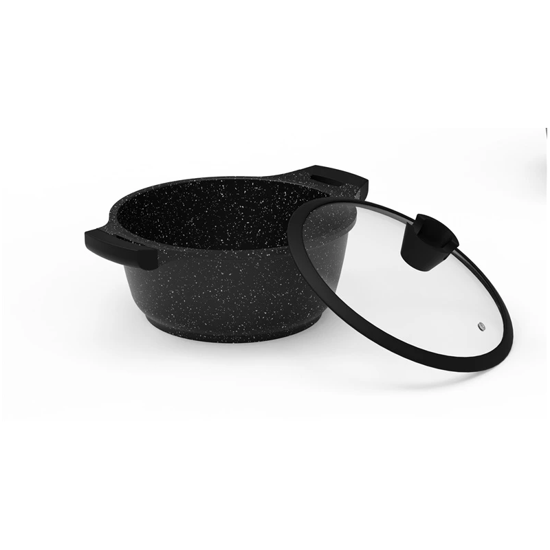 Katls domoletti black marble d24cm 4l