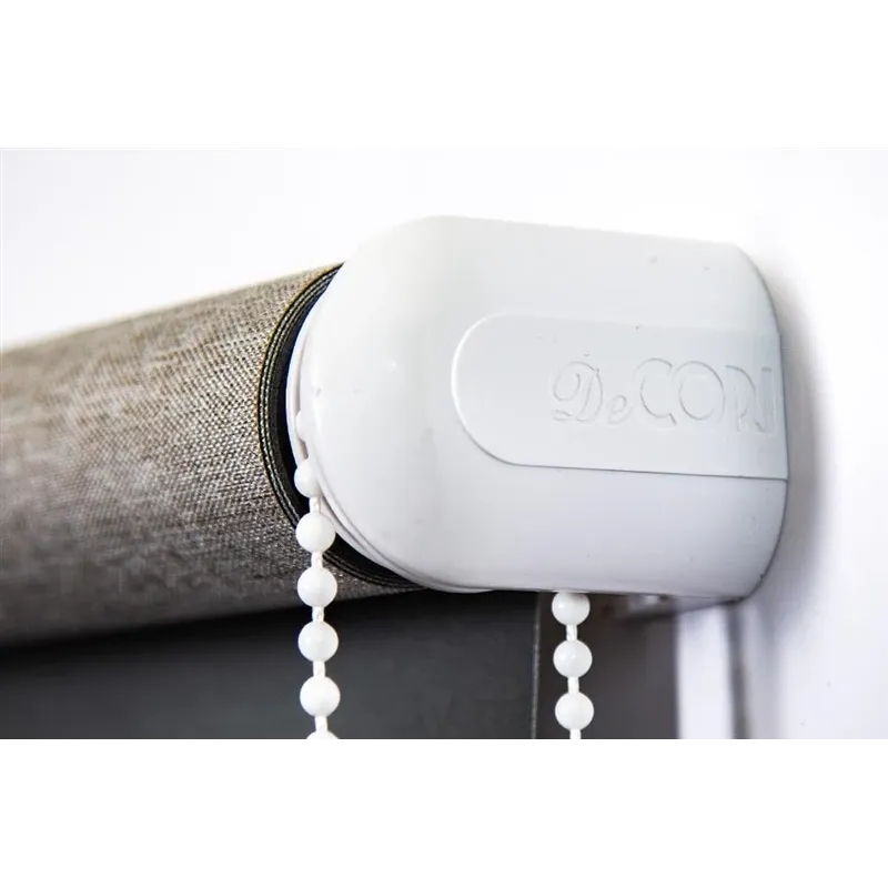 Rullo žalūzijas Domoletti Melange Silver 6, pelēka, 160 cm x 185 cm