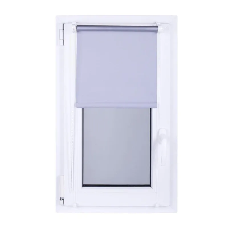 Rullo žalūzijas Domoletti Mini B-O 054, pelēka, 97 cm x 240 cm
