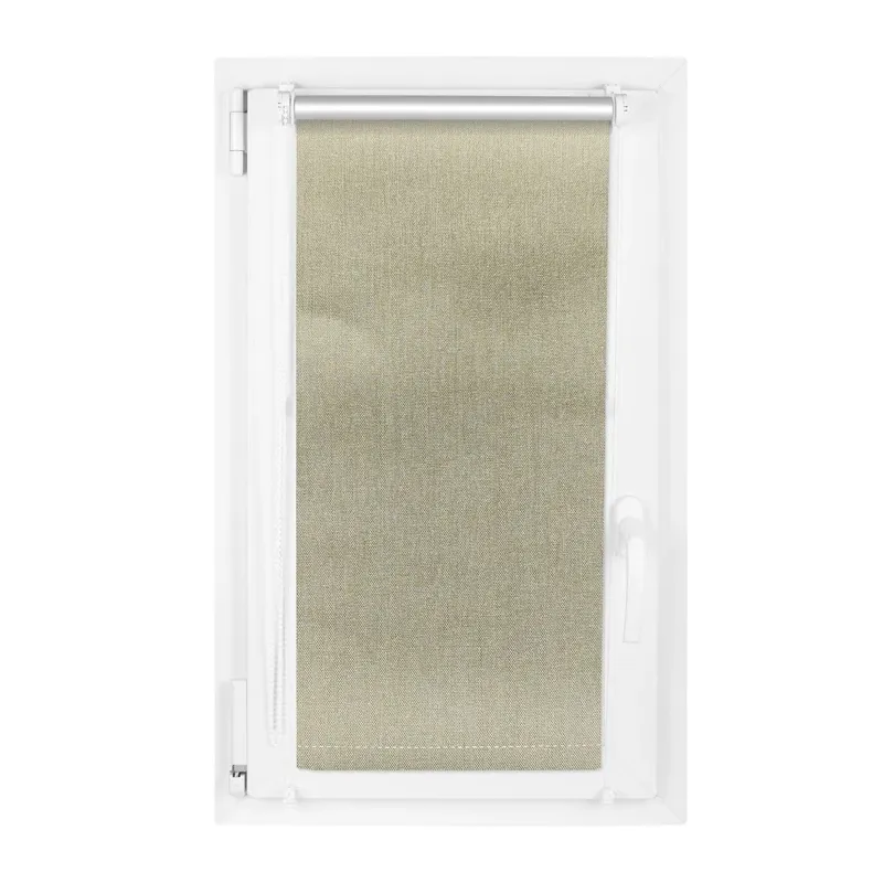 Rullo žalūzijas Domoletti MINI Melange 5, bēša, 73 cm x 240 cm